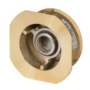 Клапан обратный NVD-802R PN16 DN65 межфланцевый тарельчатый, корпус чугун, Ридан