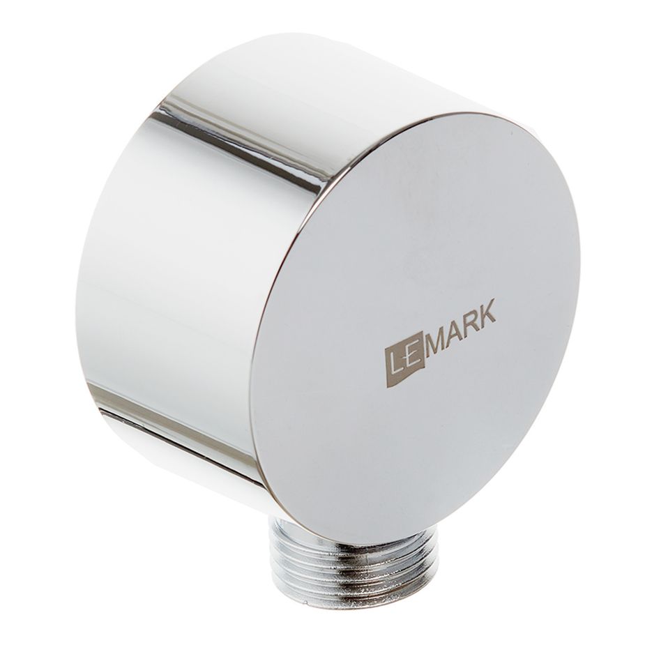 Шланговое подсоединение 1/2 (круглое), хром, LEMARK