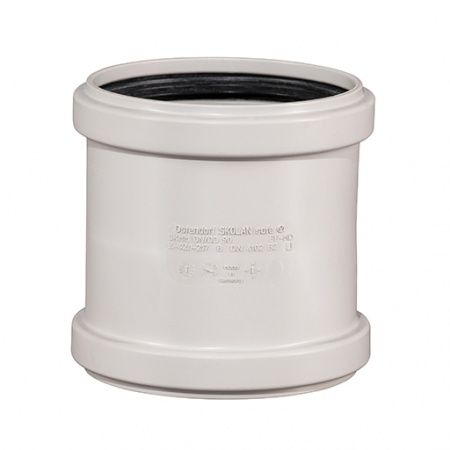 Муфта двойная для бесшум. канализации SKMM DN58, Ger