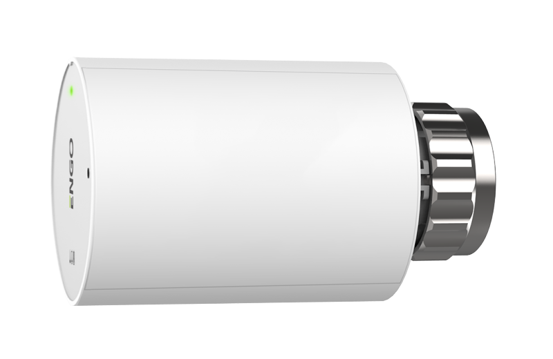 Термоголовка электронная ETRVM30W для радиаторного клапана, ENGO
