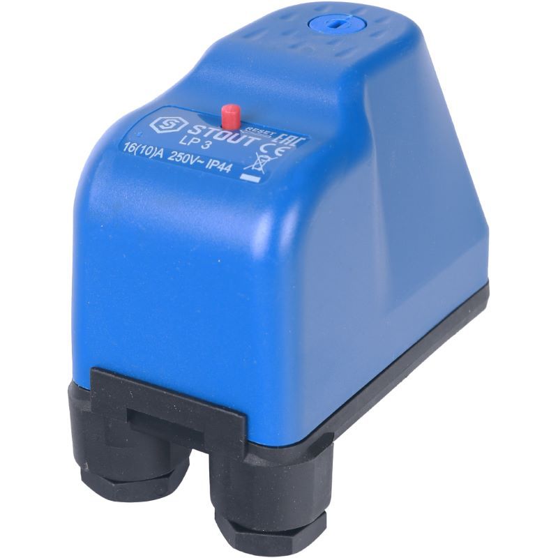 Реле сухого хода LP/3 (1/4", 0-4 бара) STOUT