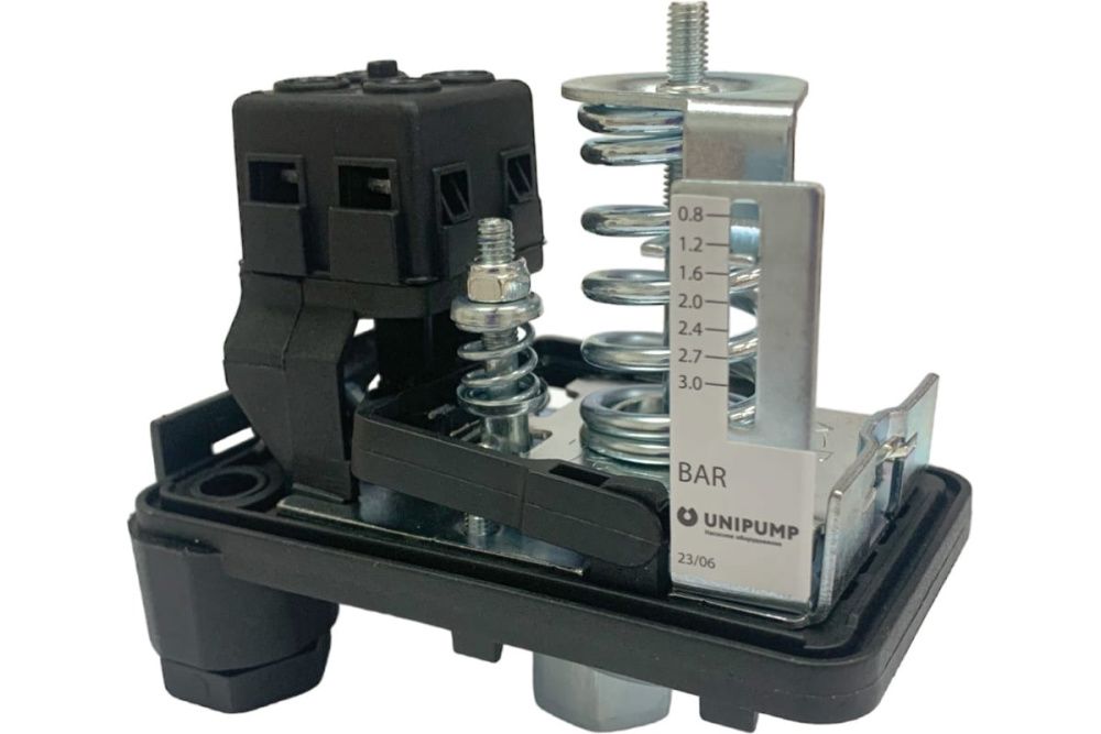 Реле давления с град. шкалой РМ/5 (1/4, накидная гайка) Unipump