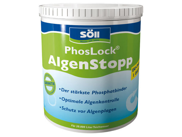 Средство против водорослей и связывания фосфата Phoslock AlgenStopp 1 кг