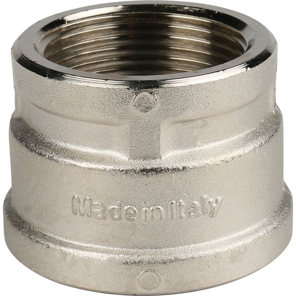 Муфта переходная ВВ 11/2х11/4 (никель) Stout