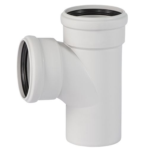 Тройник для бесшум. канализации SKEA DN110/110x87°, Ger