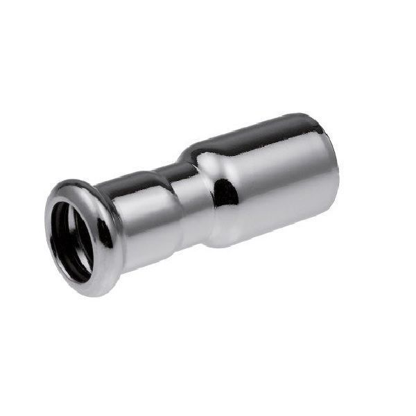 Переход ниппельный Inox press 42*18 нерж. KAN-Term 