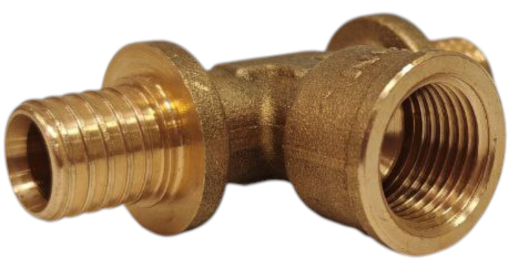 Тройник 16x1/2" латунь ВР UltraLine KAN-therm