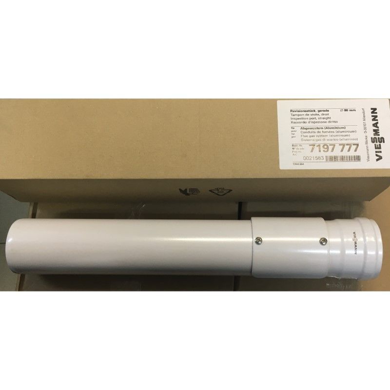 Ревизионный элемент прямой D=80 VIESSMANN