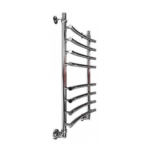 Полотенцесушитель R primo back 80/50 см 1"-3/4"-1/2" форма лесенка, без полки, Водяной (К1), ДВИН