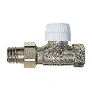 Термоклапан со вставкой типа UBG DN15 1/2" прямой PN10 Kvs1,85 (бел.) Honeywell