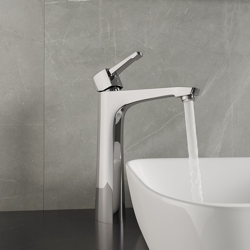 Смеситель для умывальника EVITTA, монолитный, высокий, хром, LEMARK