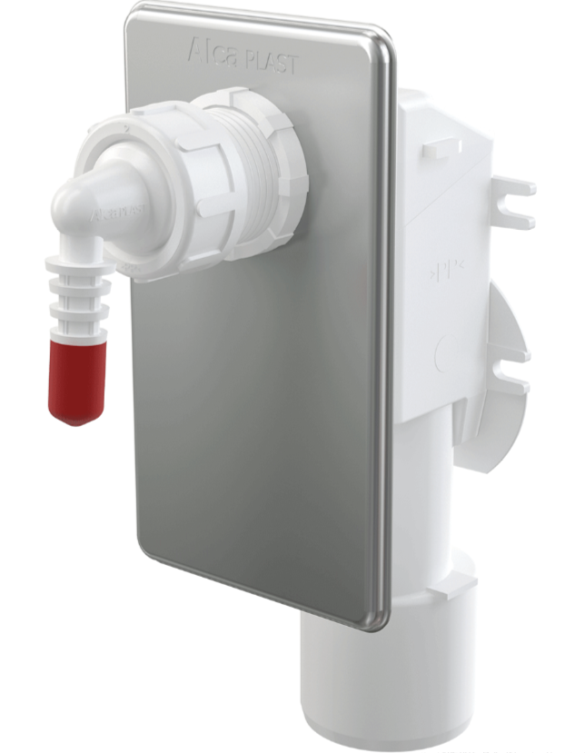 Сифон для сбора конденсата, под штукатурку, н/ж ALCA PLAST