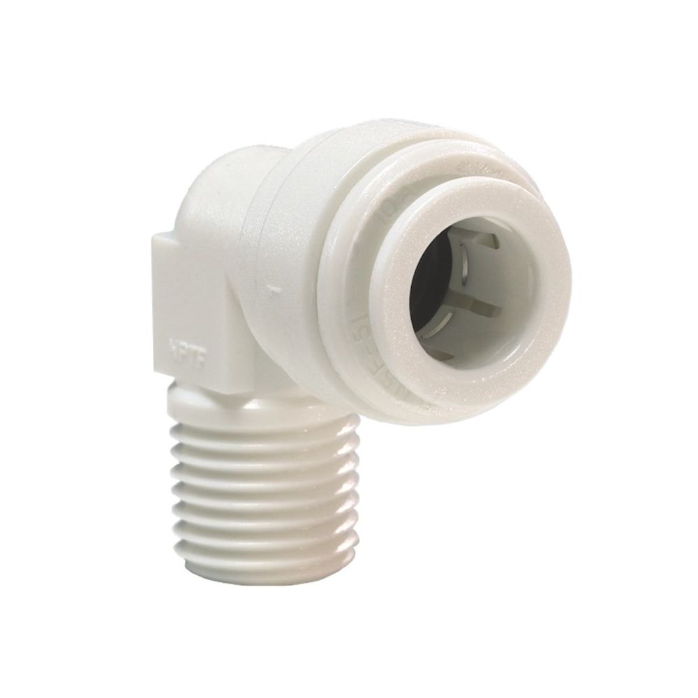 Уголок JG 1/4" - 1/4" (НР-трубка, AME 0404) для постфильтра Гейзер