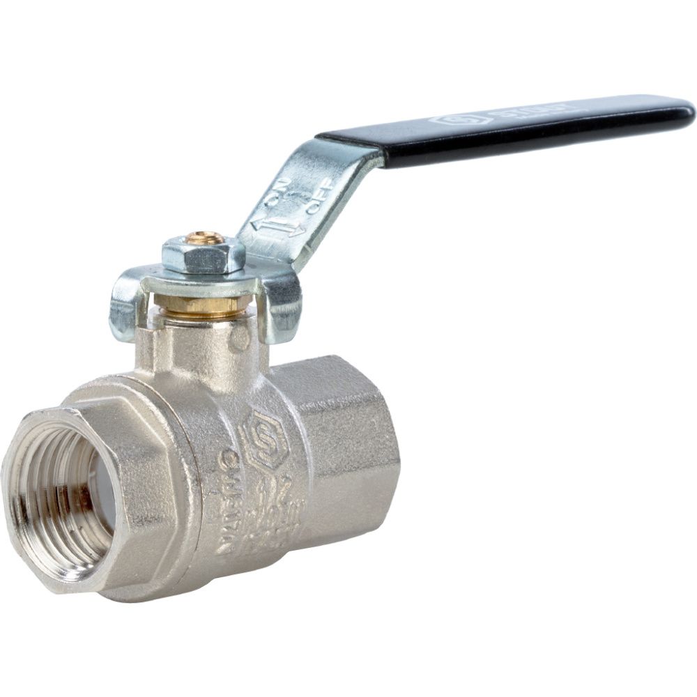 Кран шаровой полнопроходной   ВВ 1/2" (ручка) STOUT (ГОСТ)