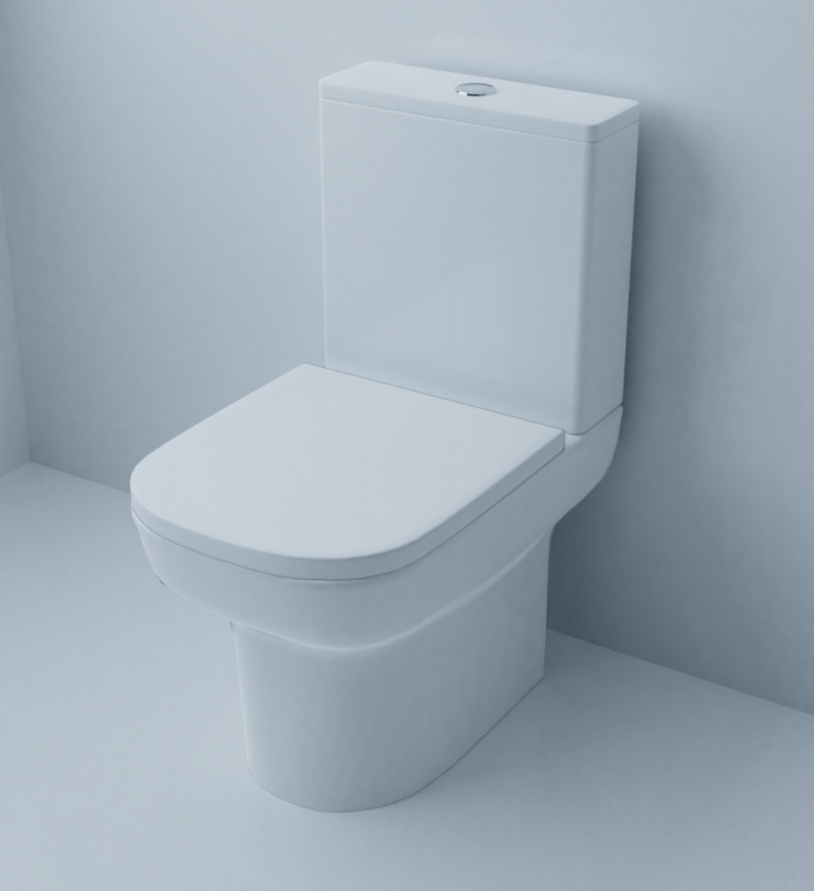 Унитаз напольный ALBA безободковый (арм.Geberit) Azario
