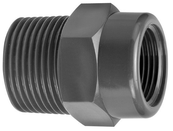 Муфта переходная PN 10 (1 /4'' x 1'') вн. р. - PVC-U