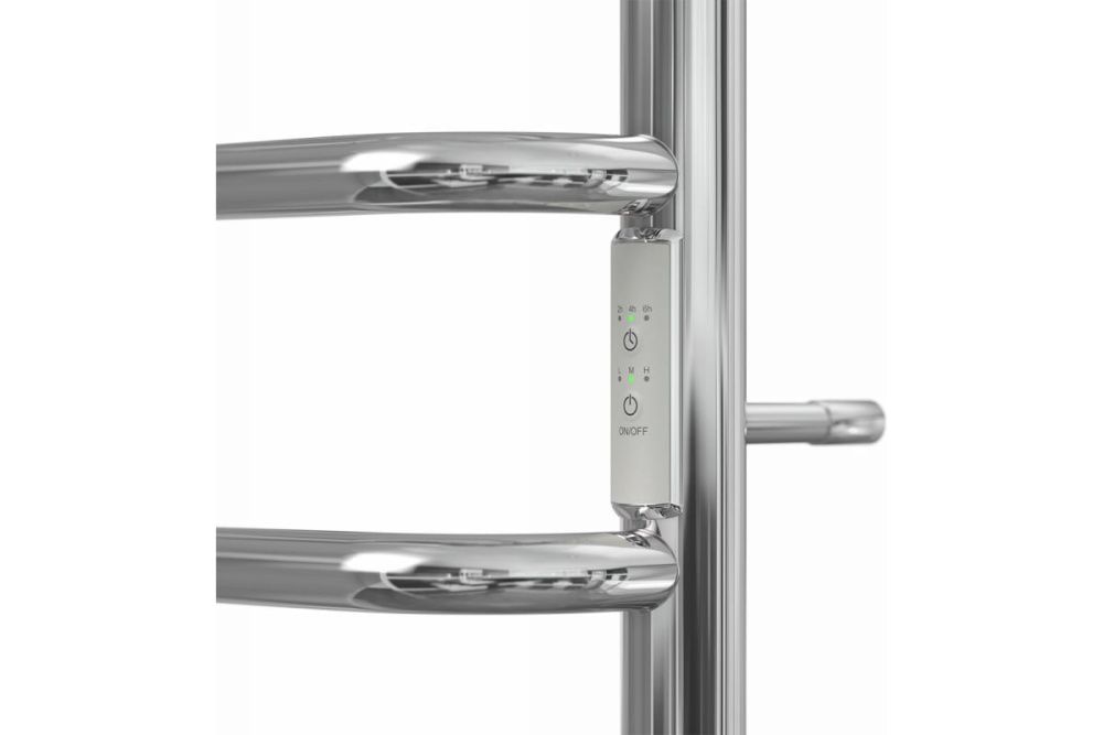 Полотенцесушитель электрический  Сатурн  П8 500x800 диммер справа, хром	Point