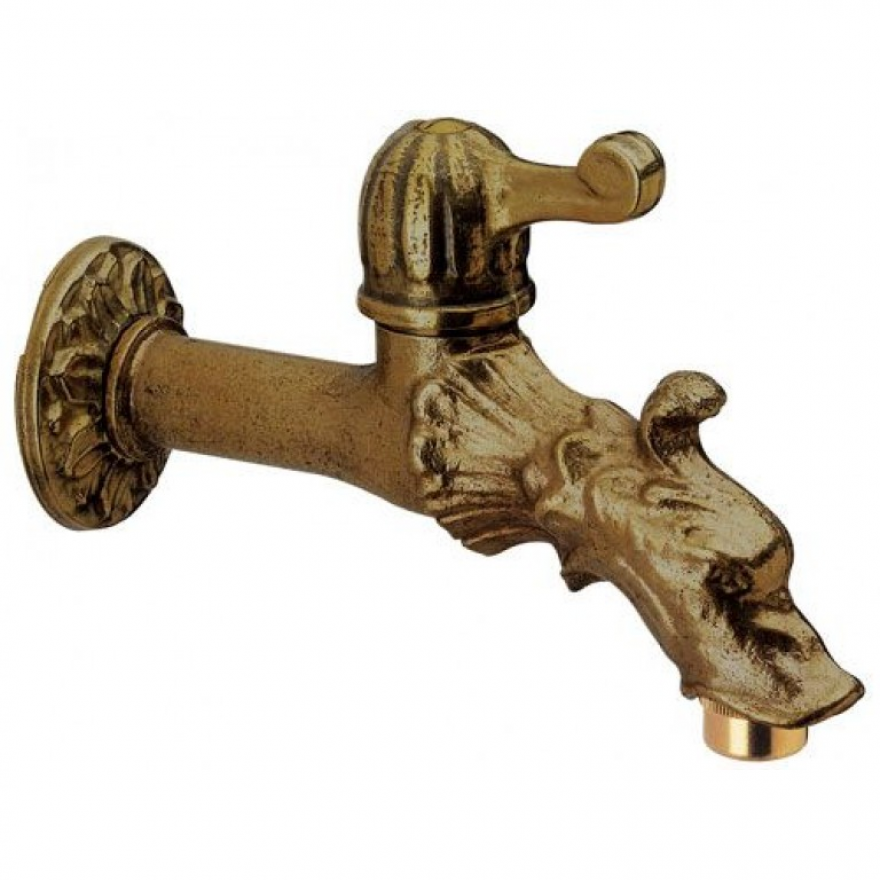 Вентиль водоразборный 1/2" (шаровый кран) латунь REMER