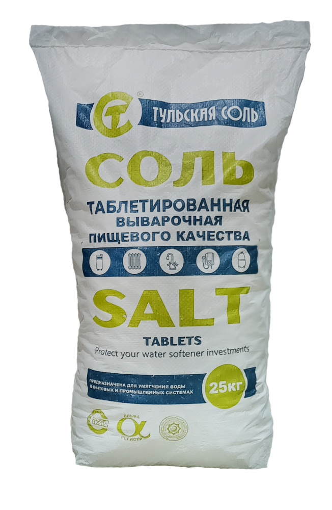 Соль экстра таблетированная (1меш=25кг), (Киреевский)