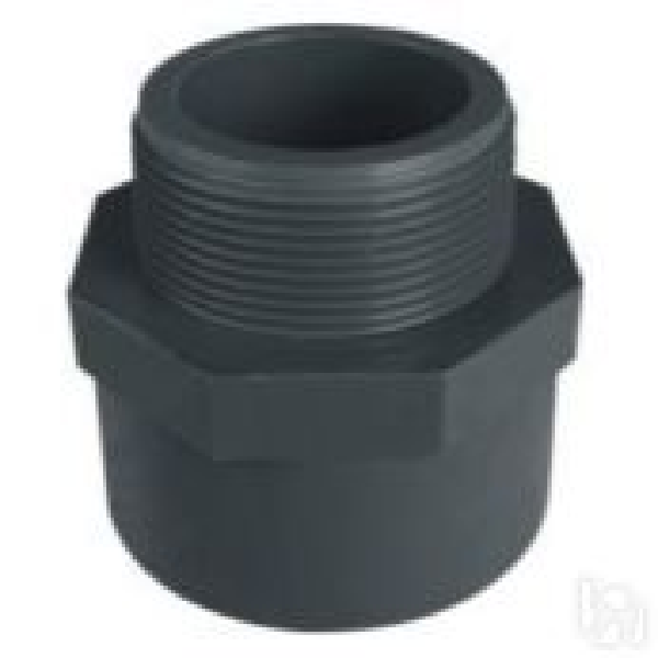 Ниппель переходный PN16 (50/63-1 1/2") - PVC-U