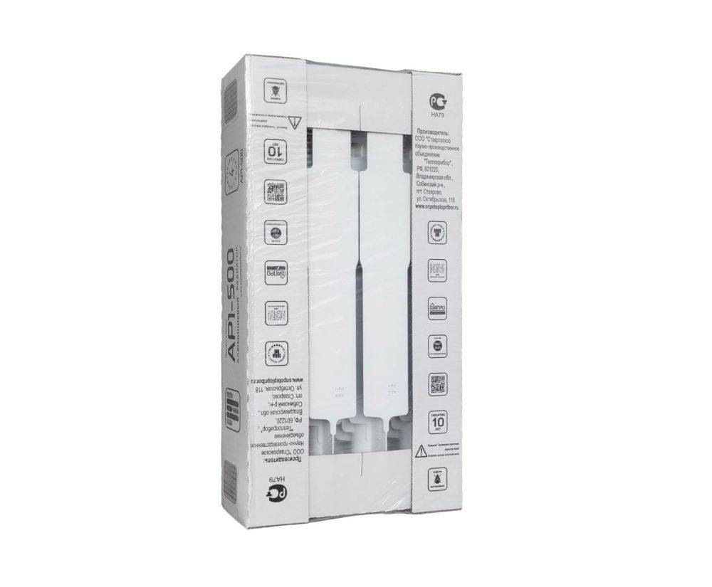 Радиатор алюминиевый 500/90  4 секции Теплоприбор