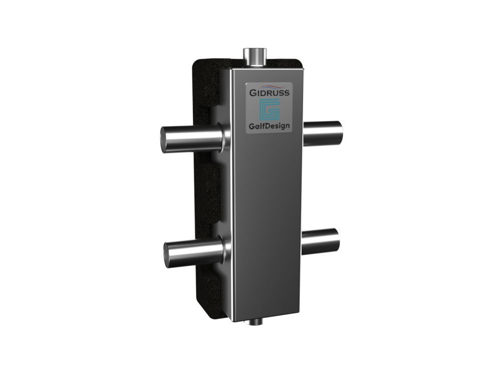 Гидравлическая стрелка GRSS-60-28PF под пресс-фитинги Gidruss