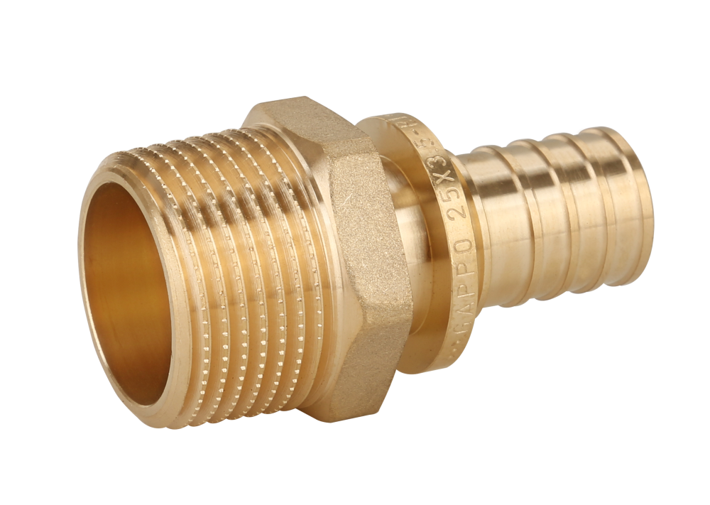 Переходник 16х1/2 НР БРОНЗА Gappo