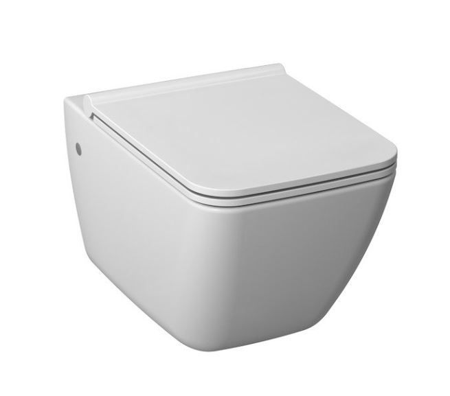 Комплект унитаза подвесного с крышкой PURE, JIKA ((8204230000001 / 8.2042.3.000.000.1)+(8.9342.2.300.063.1))