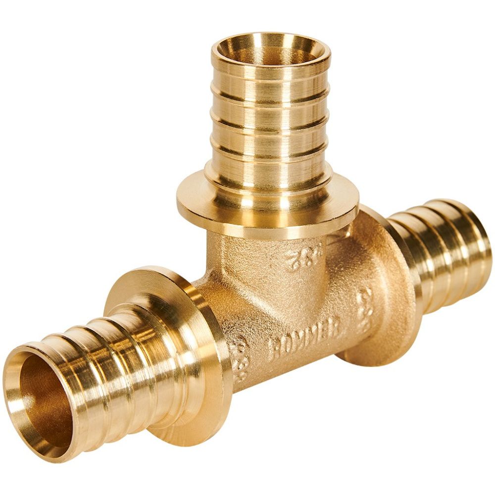 Тройник 32-32-32 латунь Rommer