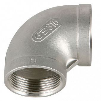 Угольник В-В DN 1/2, PN20, нерж. сталь AISI316