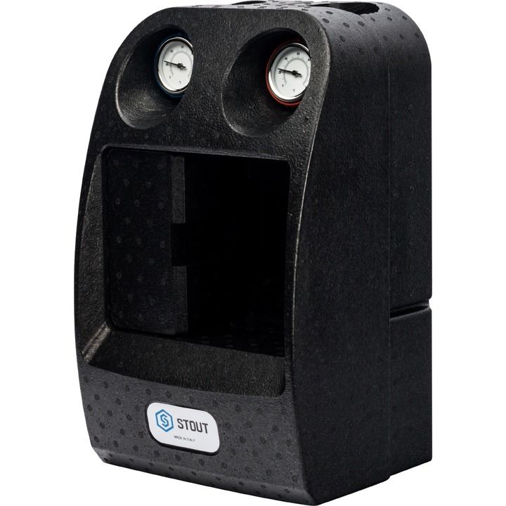 Насосная группа с прямым контуром 1 1/4" без насоса в теплоизоляции DN 32 STOUT