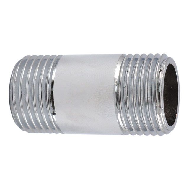 Бочонок (ниппель) Н-Н DN 3/8", PN20, нержавеющая сталь AISI316