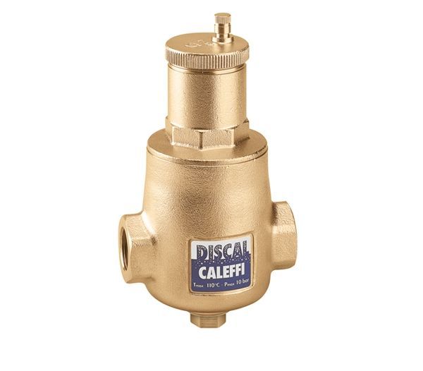 Деаэратор горизонтальный латунный 1 Caleffi