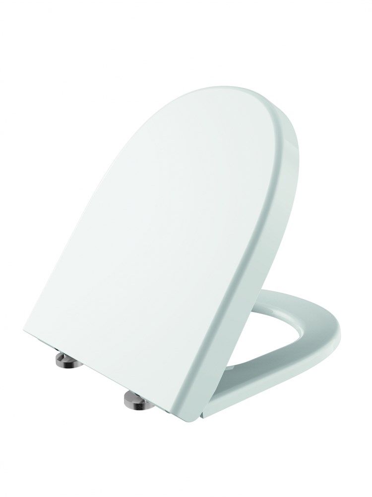 Комплект унитаза подвесного MARE безободковый с крышкой с микролифтом, Белый, CREAVIT