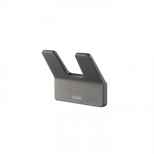 Крючок двойной Slide, графит, IDDIS