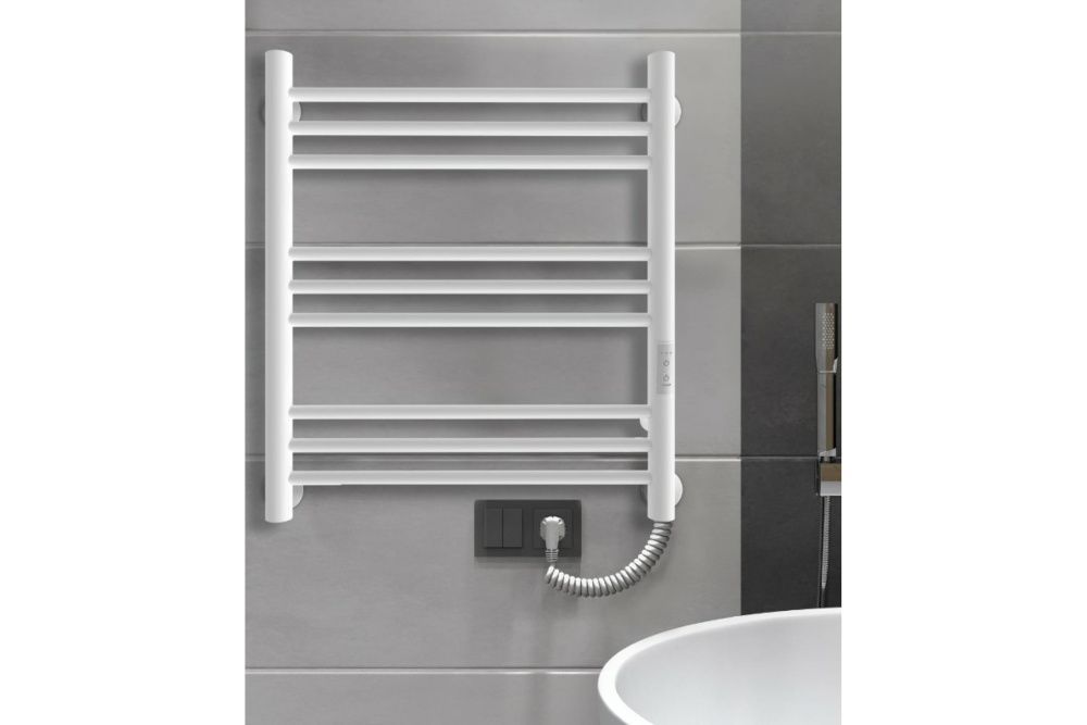 Полотенцесушитель электрический Line Trinity 60/50 таймер,скр. провод, INDIGO