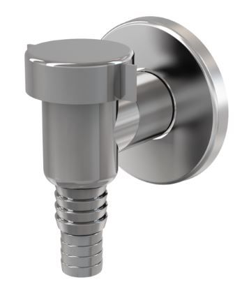 Сифон для стиральной машины хром D 32 AlCA PLAST