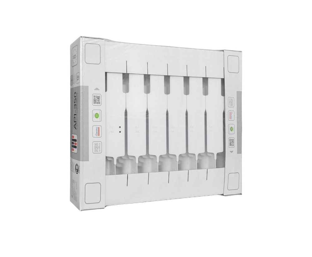 Радиатор алюминиевый 350/90  8 секций Теплоприбор