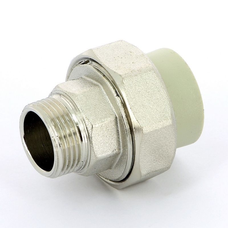 Муфта разъемная НР 25х3/4" серая Valfex