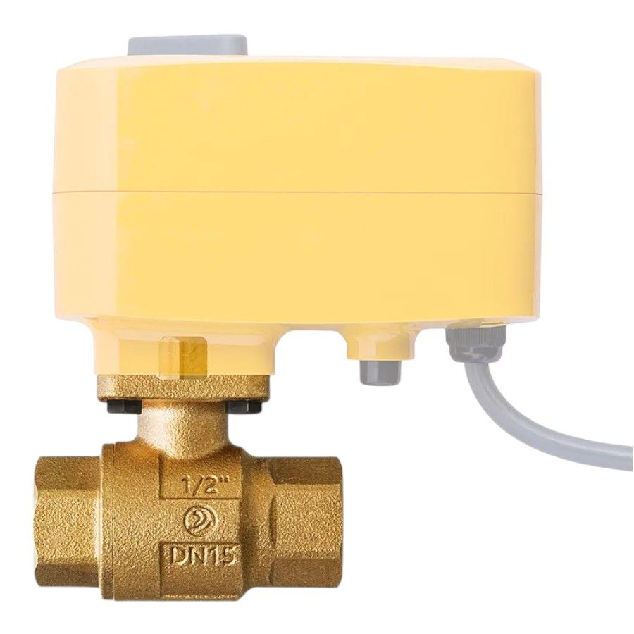 Кран шаровый Neptun Special Edition BRONZE 12В 1/2