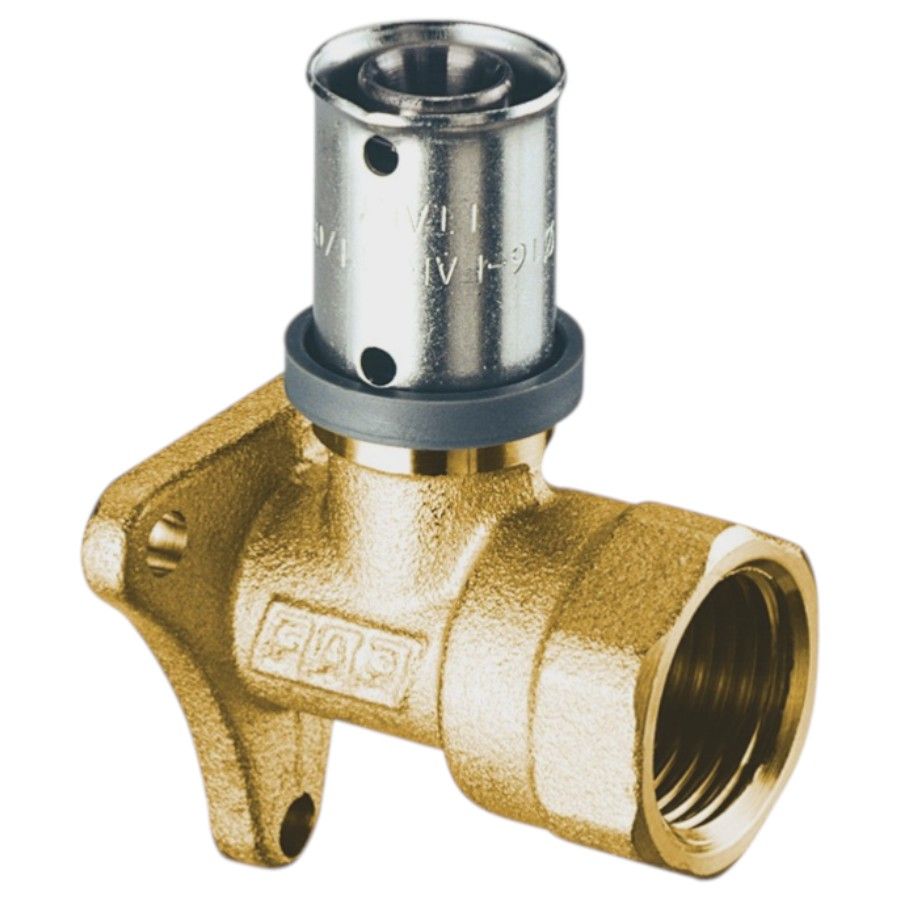 Водорозетка 20х1/2 ВР, латунь пресс (51 мм) FAR