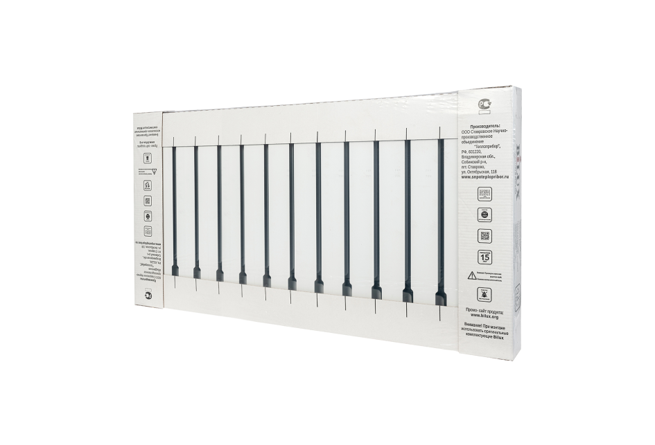 Радиатор биметаллический Bilux pluse-R 500 (175 Вт) 14 секций