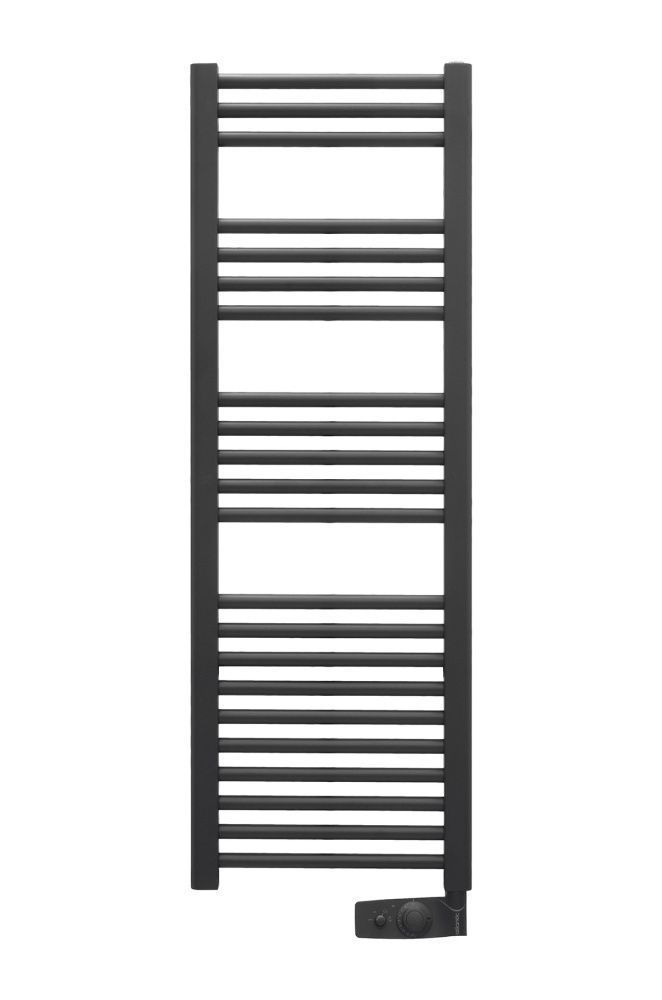 Полотенцесушитель электрический 2012, 1248х400х100, 500Вт, антрацит, Atlantic
