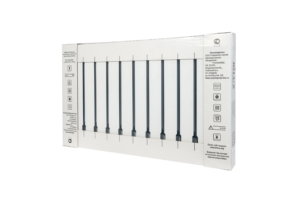 Радиатор биметаллический Bilux pluse-R 500 (175 Вт) 12 секций
