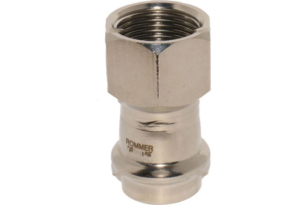 Переходник 28х3/4 ВР нерж. Rommer