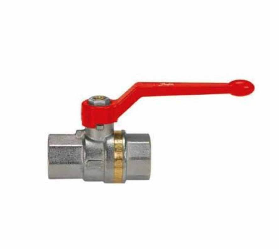 Кран шаровой BVR  Ду 40, вн. резьба, рычаг, Ру40,Tmax=110C