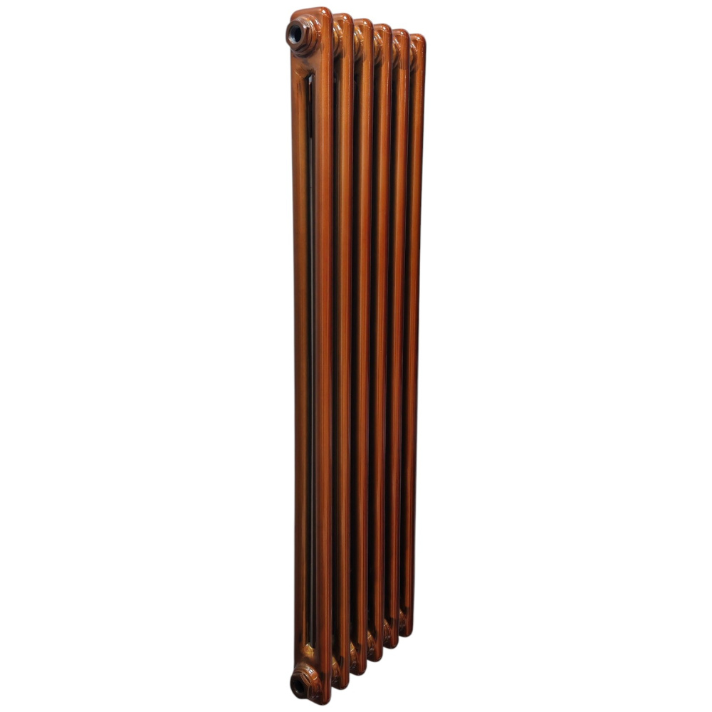Радиатор трубчатый Solira 2100/ 6 №12 1/2 (боковое  подкл.) RAL технолак бронза 