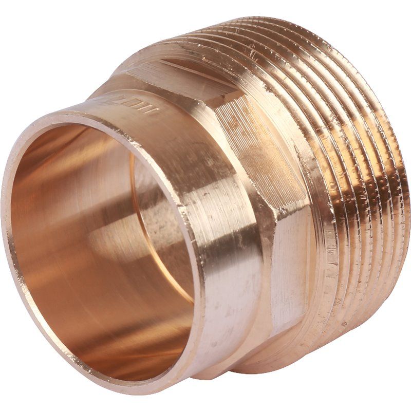 Муфта переходная НР-пайка 35х11/2" медная IBP