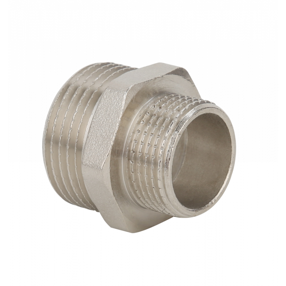 Ниппель переходный НН 1х3/4 (никель) Gappo