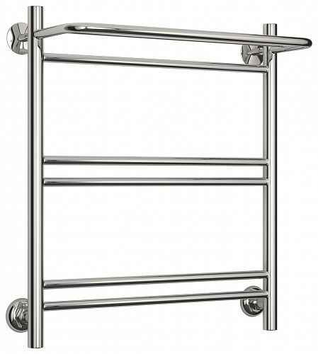 Полотенцусушитель водяной "Версия - Н1" 600х500 (полка+1+2+2 перекладин) П 16, нержавеющая сталь, Стилье